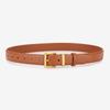 Cinturón de Cuero para Mujer, Accesorio de Alta Gama, Neutro y Sencillo, Estilo Nuevo, Versátil, Cinturón de Cuero para Mujer para Combinar con Jeans