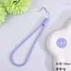 Cordón de silicona tejido, correa corta para la muñeca, calentador de manos, ventilador pequeño, dispositivo hidratante, altavoz, unidad USB, accesorio para teléfono