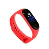 Venda Direta da Fábrica Pulseira Relógio LED Touch Screen Moda Estudantes Masculino e Feminino Luminoso À Prova D'água Esportivo Digital