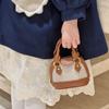 Bolso pequeño coreano para niños, con estampado de leopardo y cuadros, bandolera, accesorio para cambio de pintalabios, 2025