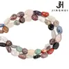 Jinghui DIY Accesorios de Cuentas Hechos a Mano Piedras Naturales Múltiples Forma Irregular 8m*12m Joyería Semi-Terminada Cristal Irregular
