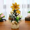 Ornamentos Criativos de Árvore de Natal Mini 20cm Presentes para Crianças Decorações de Presente para Árvore de Natal Feito à Mão