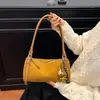 Bolso tipo almohada retro de primavera y otoño transfronterizo para mujer, modelo nuevo 2026, diseño de nicho de alta gama, bolso de mano, bolso cruzado para el hombro