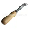 Ferramenta de Escultura em Couro Costurada à Mão DIY Riscador de Borda Fio Trimmer de Borda Picador de Diamante ( Prensa de Borda)