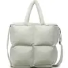 Bolsa de Algodão Estilo Coreano 2025 Lançamento Transfronteiriço Nova Bolsa de Roupas de Algodão Bordada para Mulheres Versátil Bolsa de Ombro para o Dia a Dia para Mulheres