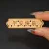 Espada de Madera de Durazno Colgante Accesorios Accesorios Hebilla de Seguridad Tazón de Arroz Dorado Torre de Escritura Wenchang Colgante para Niños Bebé