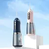 Irrigador Bucal Eléctrico Portátil Transfronterizo para Uso en Casa, Limpiador Dental de Mano, un Imprescindible para la Familia