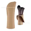 Nueva Bolsa de Almacenamiento de Silicona para Brochas de Maquillaje de Amazon Bolsa de Almacenamiento Vertical con Cremallera Bolsa para Brochas de Sombra de Ojos Bolsa de Cosméticos Portátil