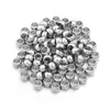 Cuentas de Posicionamiento de Extremo Fijo de Acero Inoxidable con Agujero Grande Electroplateadas con Oro Real Color Acero de Titanio Cuentas Espaciadoras Conservadoras de Color Accesorios para Joyería Hecha a Mano DIY