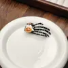 Accesorios de Decoración DIY para Paisajes en Miniatura, Muñeco de Fantasma, Parca Simulada, Calavera Simulada, Accesorios para Disfraces de Halloween