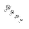 Suministro Directo del Fabricante de Accesorios de Joyería de Acero Inoxidable, Colgantes de Cuentas Redondas Sólidas, Cuentas para Cadena de Cola de Pulsera DIY, Broches para Joyería