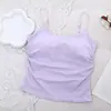 Hermoso diseño de top sin mangas con tirantes en la espalda, sentido del diseño, plisado, para salir, prenda interior con tirantes y copas en el pecho, top ajustado, verano, hermoso tirante en la espalda