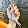 Chaveiro de Personalidade para Carro Enfeites Pendurados Corda de Couro Bolsa de Tempo Pendurada Pequenos Acessórios Pingente de Chaveiro de Couro Tira de Couro Cinto