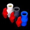 Válvula de Bola de PVC Socket Interruptor de Válvula Azul Tornillo Adhesivo Interruptor de Tubería de Agua Fabricante Venta al por Mayor Precio de Venta al por Mayor