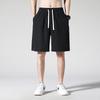 Pantalones cortos de seda de hielo transfronterizos para hombre, de verano, finos, informales, de marca, de moda, de longitud media, con cinco puntos por encima de la rodilla y siete puntos, deportivos, para playa.