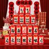Decoraciones para Fiesta de Inauguración, Pegatinas de Cola, Pegatinas para Latas de Bebida, Decoración para Casa Nueva, Suministros para Ceremonia de Mudanza