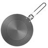 Mango Plegable Placa Conductora de Calor Engrosada Estufa de Gas Estufa de Gas Olla de Esmalte Placa Conductora de Calor Hogar Productos Congelados Plato Descongelador