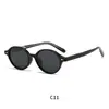 Gafas de sol Propionate Pin en stock de fábrica Protección solar para exteriores Protección UV Gafas de sol para mujer Tr Pin Plano Gafas de sol polarizadas