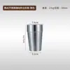 Suministro Directo de Vasos de Agua Martillados de Acero Inoxidable 304, Vasos de Cerveza, Tazas de Té de Restaurante de Doble Capa de Gran Capacidad, Vasos de Jugo, Tazas de Café