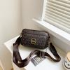 Bolso de mujer presbita de moda europea y americana, bolso de hombro multicapa de gran capacidad, bandolera ancha, bolso bandolera pequeño de moda, bolso de viaje