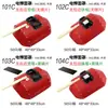 Máscara de soldadura de papel de acero rojo de mano marco de hierro marco de plástico bordeado de tamaño máscara protectora semi-automática contra luz fuerte