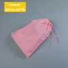 Bolsa con Cordón Esmerilada Ropa Zapatos Bolsa de Embalaje con Cordón a Prueba de Polvo Bolsa de Embalaje Calcetines Ropa Interior Bolsa de Almacenamiento para Viajes