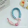 Lanyard Tejido Popular Europeo Transfronterizo Ajustable para Teléfono Estilo Ins Simple Pulsera Corta Gruesa Antiperdida