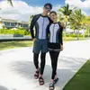 Traje de buceo coreano para mujer, traje de baño dividido con protección solar, pantalones de manga larga, traje de medusas, traje de surf adelgazante de secado rápido, traje de baño de esnórquel