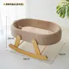 Nido para gato, alfombrilla refrescante para gato, cama mecedora, cama para gato, hamaca para gato, cesta colgante, nido para mascota, accesorios para gato, universal para todas las estaciones, jaula para gato, villa para gato