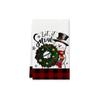 Toalla de Navidad Papá Noel Árbol de Navidad Exportación Transfronteriza Personalizada Dropshipping Toalla de Regalo Trapo de Limpieza de Cocina