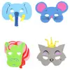 Máscara de animal de dibujos animados de burbujas EVA máscara de mascarada para jardín de infantes máscara para espectáculo infantil máscara de Halloween