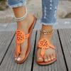Chinelos de couro Sapatos Femininos Moda Verão Sandálias Femininas e chinelos Chinelos Sapatos Femininos Transfronteiriços Europeus e Americanos Transfronteiriços Plus Size