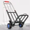 Carrito de equipaje, Carrito pequeño para equipaje, Carrito de mano, Carrito de compras, Carrito resistente, Maleta plegable