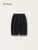 Roupas Infantis Bangxuan Calças Infantis Primavera e Outono Novo Jeans Xadrez com Barra Calças Jeans Longas Infantis Retro Costura Visível