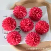 Horquilla flor material diy cabeza de flor sombrero de graduación Hanfu cabeza de flor de diente de león accesorios para el cabello tenis cabeza de crisantemo flor artificial