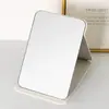 Espelho Dobrável, Espelho de Mesa de Maquiagem Unilateral, Pequeno e Estiloso, Portátil, Adequado para Dormitórios Estudantis, Escritórios, Mesas e Uso Doméstico