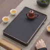Bandeja de Chá para Uso Doméstico, Novo Modelo 2026, Conjunto de Chá Kung Fu, Bambu e Madeira Maciça, Drenagem e Armazenamento de Água, Pequena Mesa de Chá Seco para Uma Pessoa