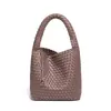 2025 Nueva Bolsa de Mano Tejida a Mano Gran Capacidad Bolso de Mano Bolso Retro Cesta de Verduras Bolso de Hombro Bolso de Mujer