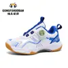 Zapatos de bádminton transfronterizos, Zapatos de tenis de mesa de malla para interior y exterior para niños, Zapatos de tenis de caña baja, Tenis de entrenamiento, Zapatos para niños