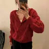 Cardigan de Lã 100% com Capuz e Trançado Outono 2026 para Mulheres, Estilo Europeu, Casaco Suéter Grosso de Lã e Cashmere Outono-Inverno