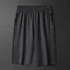 Shorts Masculino Verão Finos Calças Capri de Seda Gelada Masculino Largos Versáteis Casuais plus size Secagem Rápida Calças Esportivas