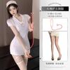 Xianyi Lencería Sexy Diablito Oscuro Halloween Pura Tentación Uniforme de Enfermera Tentación Nightclub Ropa Sexy para Mujer 8035
