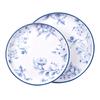 Série Coleção Azul e Branco Wuhe Conjunto de Louça de Melamina Uso Diário Tigela para Conservar Alimentos na Cozinha Porta-Copos Colher de Sopa Colher de Arroz Prato de Frutas