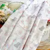 Algodón 100% Hilo 40 Estampado Digital Tela Floral Pastel Lazo Té con Leche Cachorro Ropa Infantil Hecho a Mano