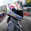 Casco Gxt Casco de Motocicleta para Hombre Cobertura Total Personalizado Genial Motocicleta Doble Lente Casco Abierto Cara Completa Dot