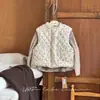 Chaleco de Otoño e Invierno para Niña 2024 Estampado Floral Sin Mangas para Bebés, Súper Lindo para Preescolar, Chaleco Cálido de Algodón