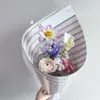 Rayas de Amor Ligero Venta al por Mayor de Fábrica Día de San Valentín 520 Regalo Flor Papel de Envoltura Decorativo Papel de Embalaje para Ramo