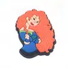 Parche Blando de PVC de Princesa de Anime Decoración para Funda de Teléfono Móvil Muñeca Accesorios Planos Accesorios para Joyería DIY Venta al por Mayor