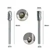 Transfronterizo 10 Piezas Aleación Cabezal de Rectificado Talla en Madera Lima de Rectificado Talla de Raíz Cuchillo de Tallado 3-6 Mm Lima Rotatoria Cabezal de Rectificado de Doble Grano