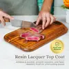 Tabla de cortar cuadrada con ranura de drenaje, tabla para frutas y quesos, montable en pared, de doble cara, adecuada para cortar frutas y verduras, personalizable